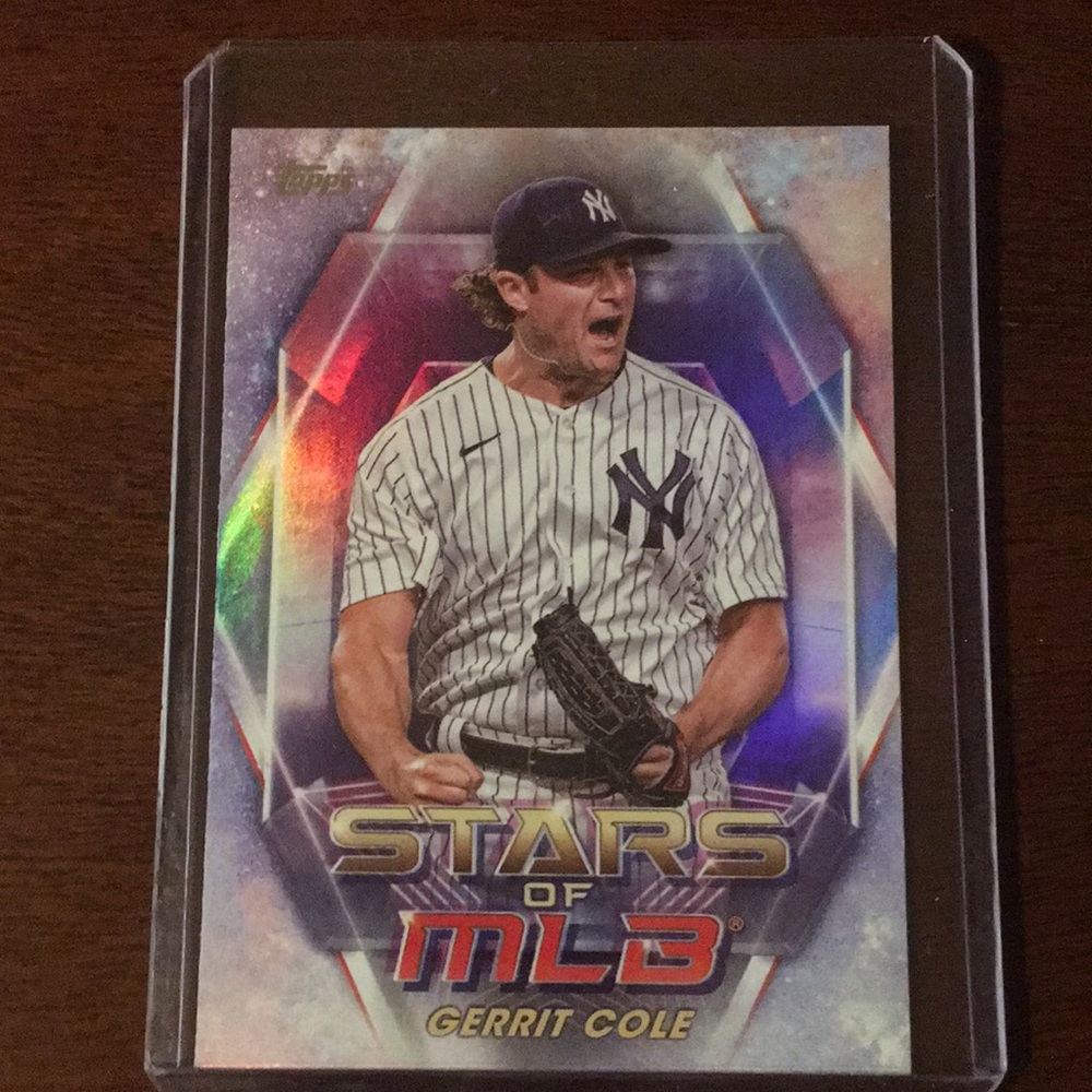 Gerrit cole baseball card